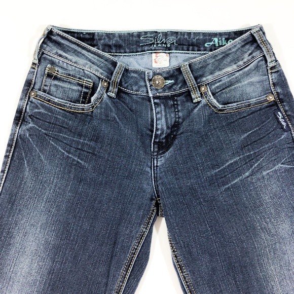 Silver AIKO Women Boot Cut Jeans - Picture 2 of 6